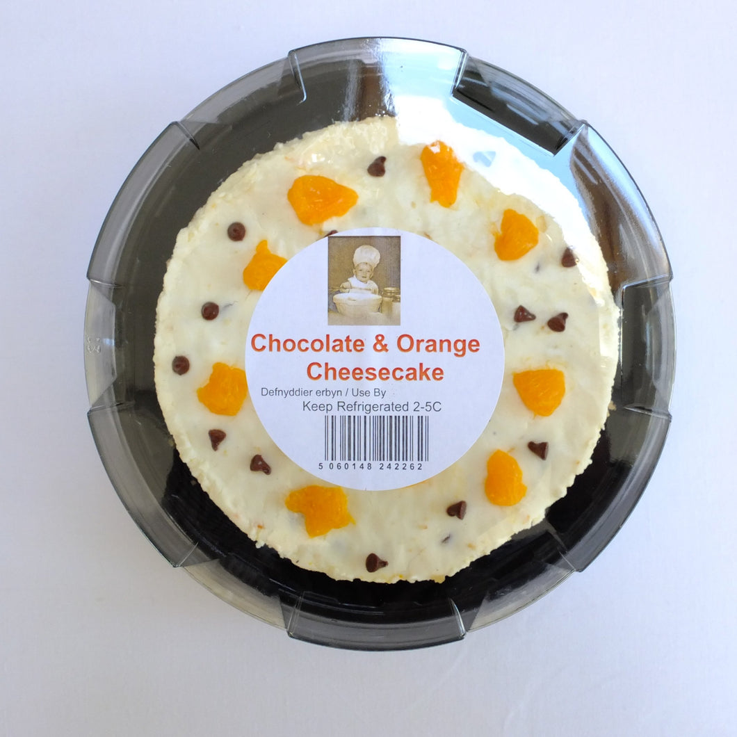 Chocolate & Orange Cheesecake